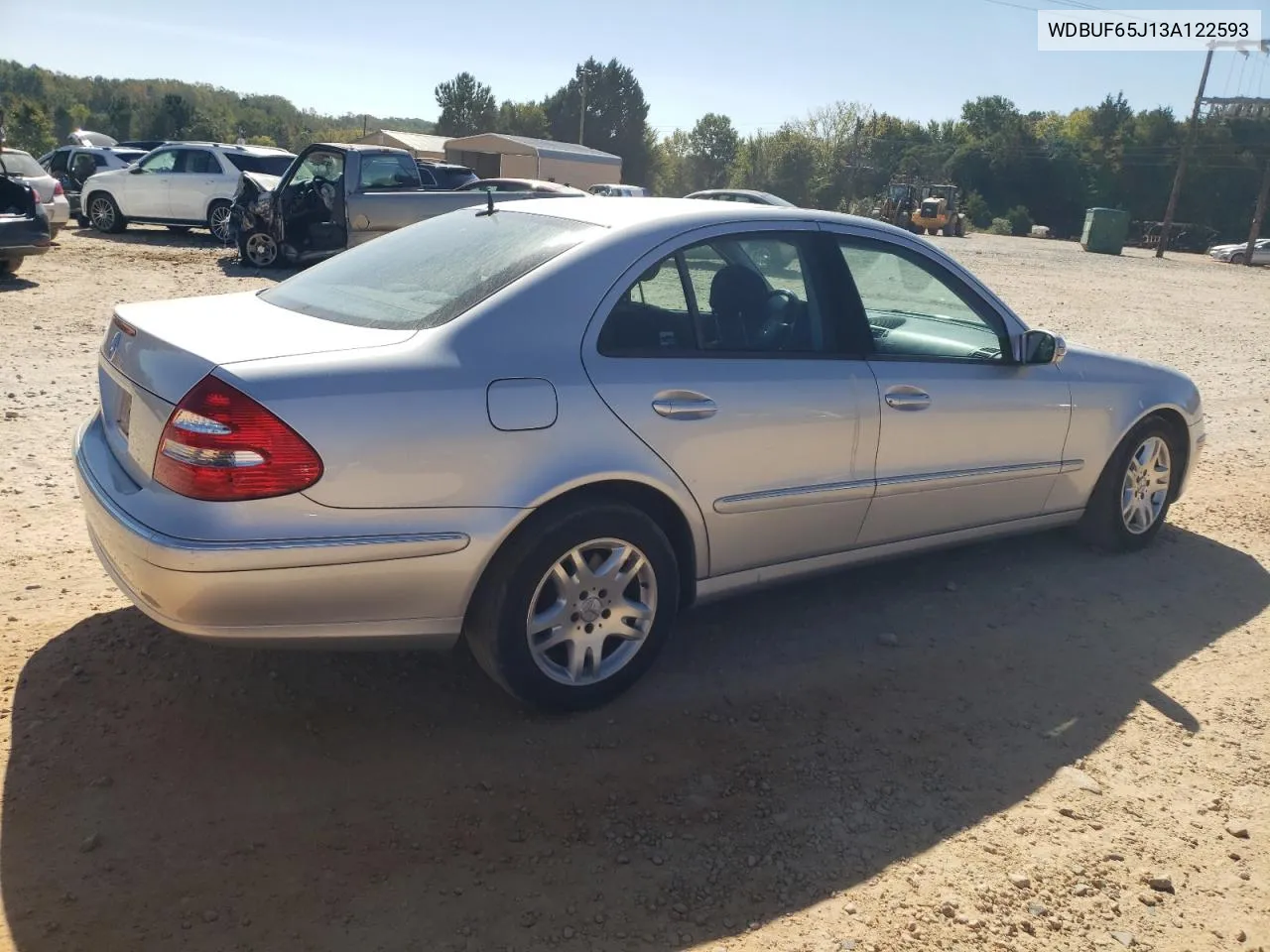 2003 Mercedes-Benz E 320 VIN: WDBUF65J13A122593 Lot: 75189804