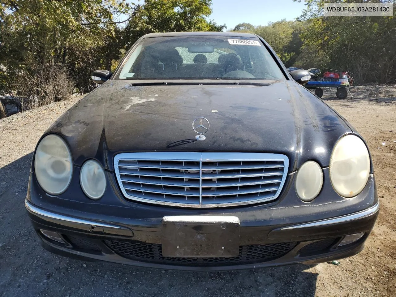 2003 Mercedes-Benz E 320 VIN: WDBUF65J03A281430 Lot: 77086054