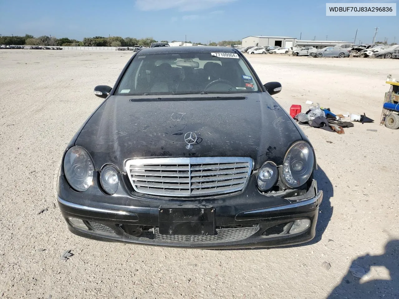 2003 Mercedes-Benz E 500 VIN: WDBUF70J83A296836 Lot: 77109904