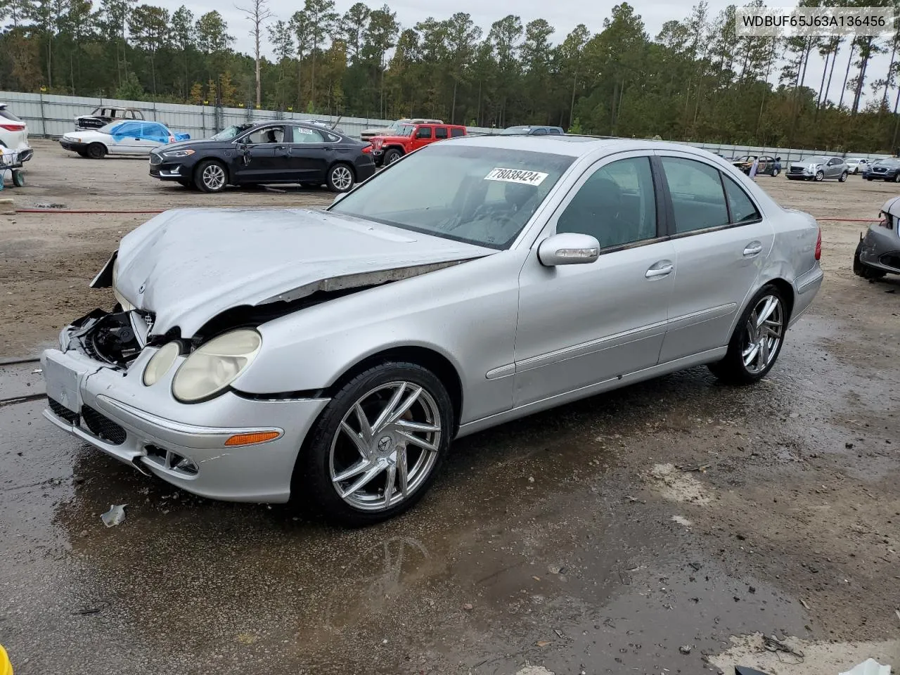 2003 Mercedes-Benz E 320 VIN: WDBUF65J63A136456 Lot: 78038424