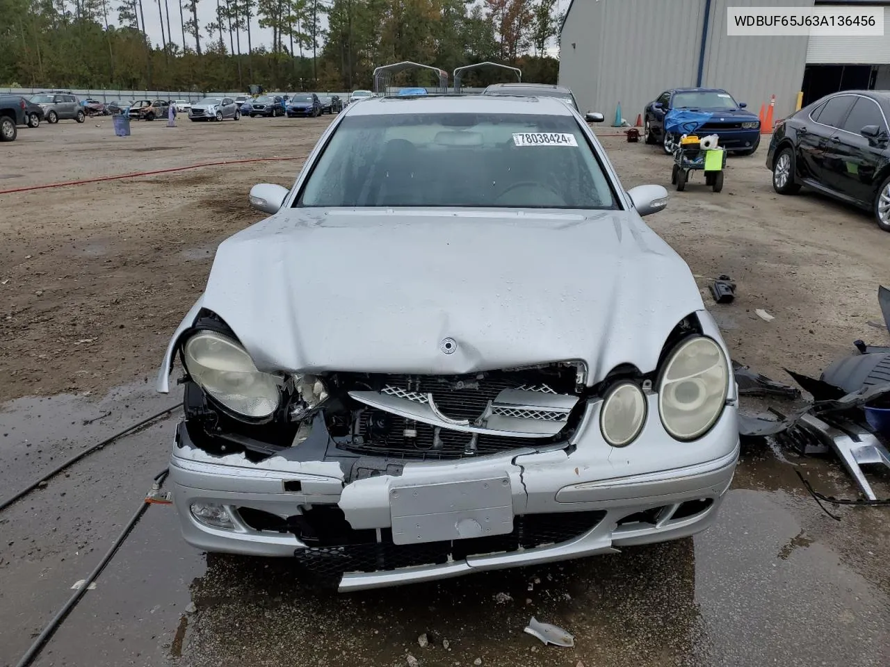 2003 Mercedes-Benz E 320 VIN: WDBUF65J63A136456 Lot: 78038424