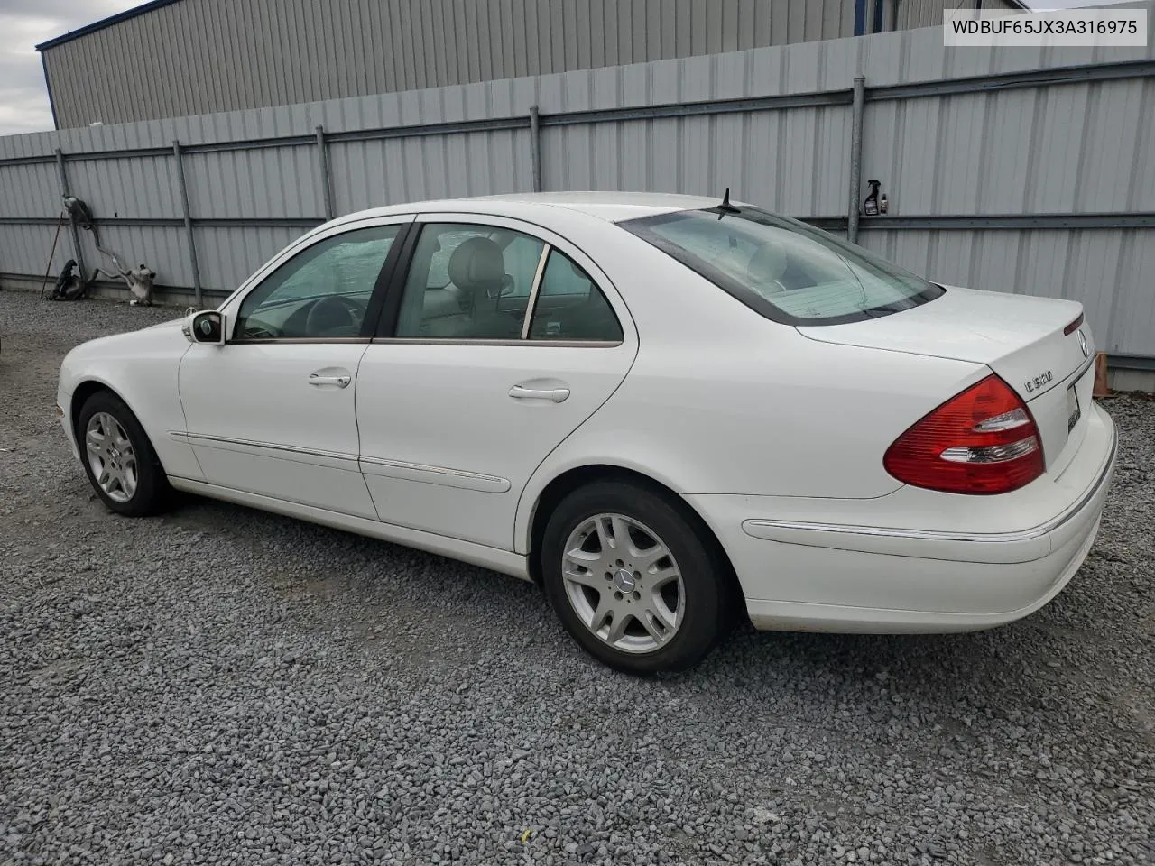 2003 Mercedes-Benz E 320 VIN: WDBUF65JX3A316975 Lot: 79232724