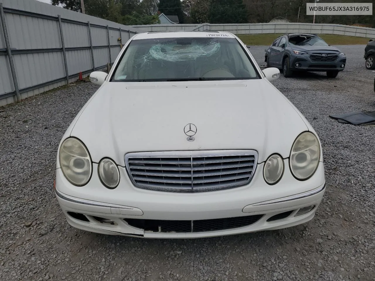 2003 Mercedes-Benz E 320 VIN: WDBUF65JX3A316975 Lot: 79232724