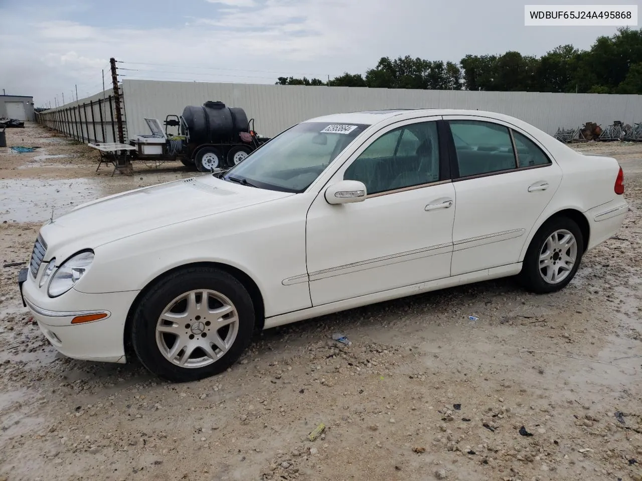 2004 Mercedes-Benz E 320 VIN: WDBUF65J24A495868 Lot: 62953664