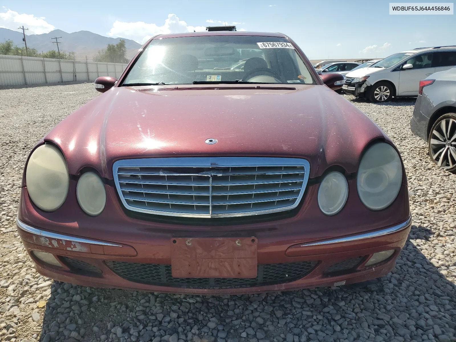 2004 Mercedes-Benz E 320 VIN: WDBUF65J64A456846 Lot: 67567934