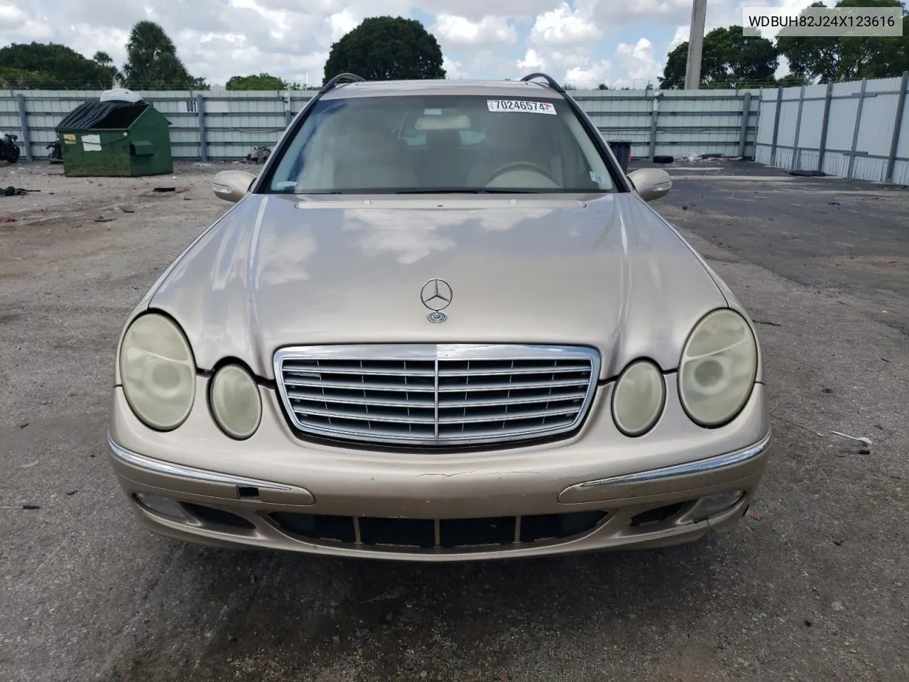 2004 Mercedes-Benz E 320 4Matic VIN: WDBUH82J24X123616 Lot: 70246574