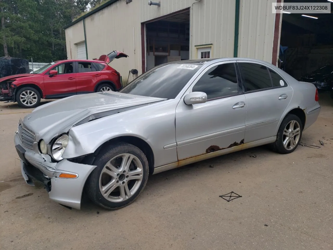 2004 Mercedes-Benz E 500 4Matic VIN: WDBUF83J24X122308 Lot: 70268264