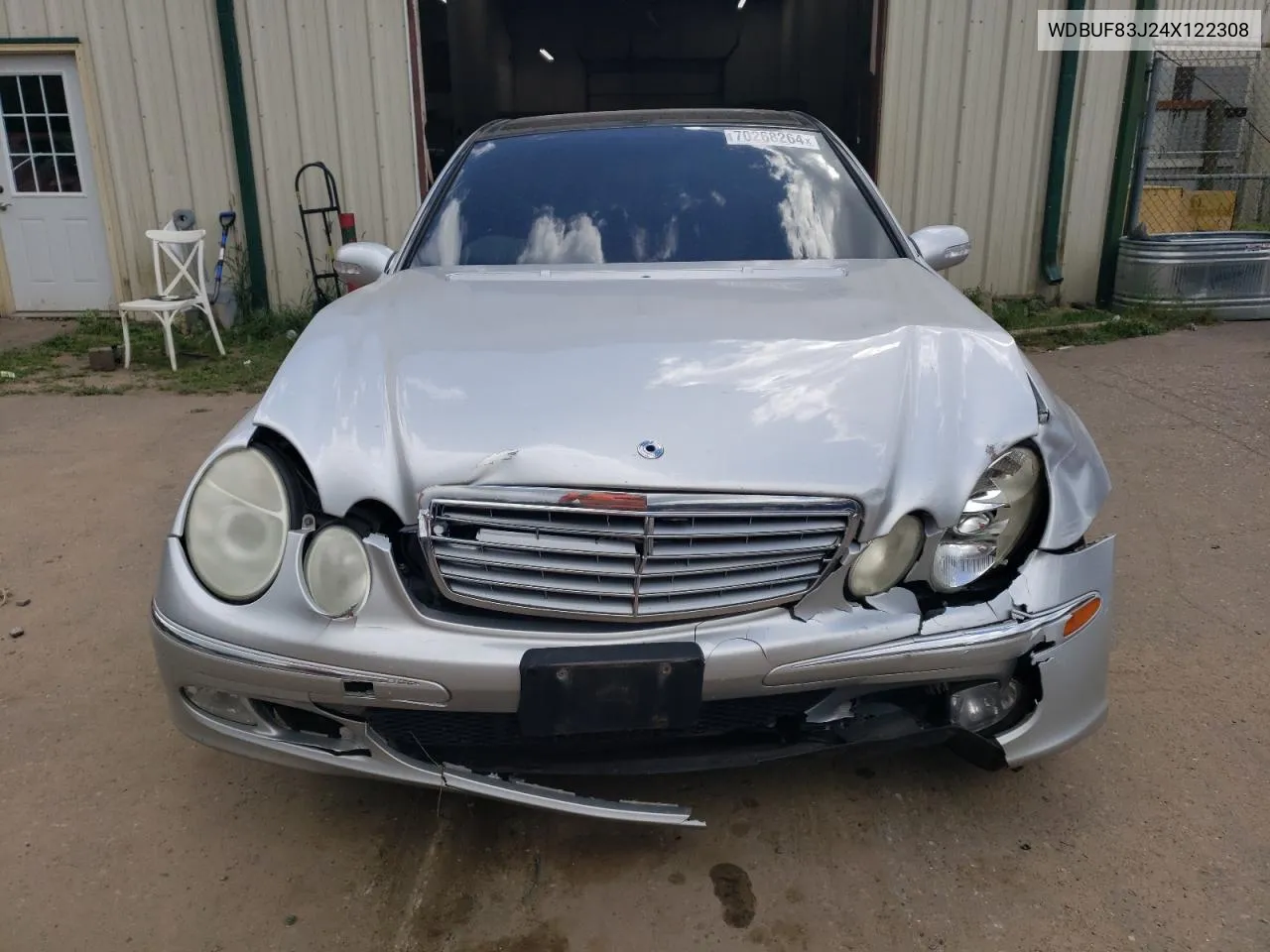 2004 Mercedes-Benz E 500 4Matic VIN: WDBUF83J24X122308 Lot: 70268264