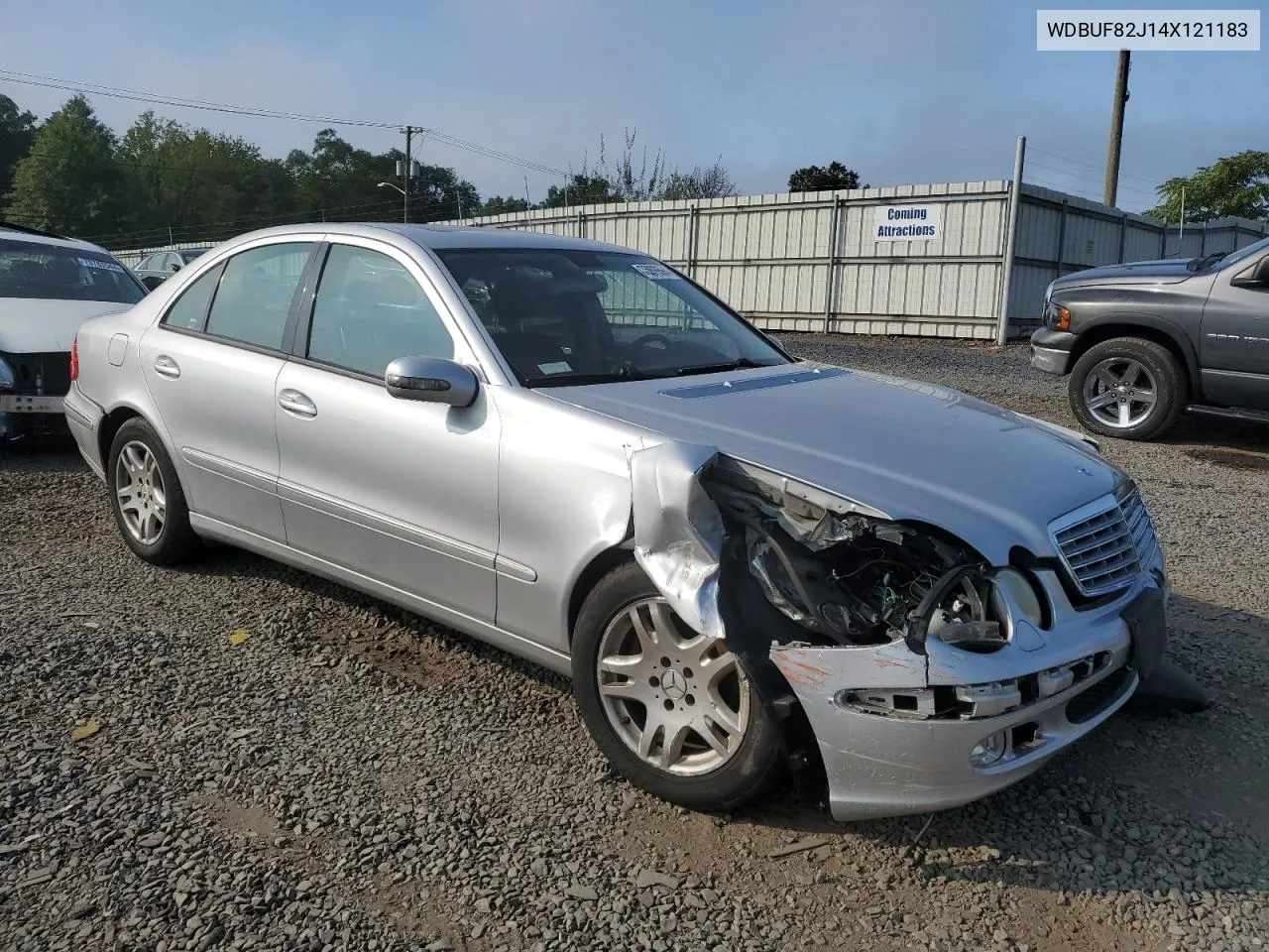 2004 Mercedes-Benz E 320 4Matic VIN: WDBUF82J14X121183 Lot: 70783544