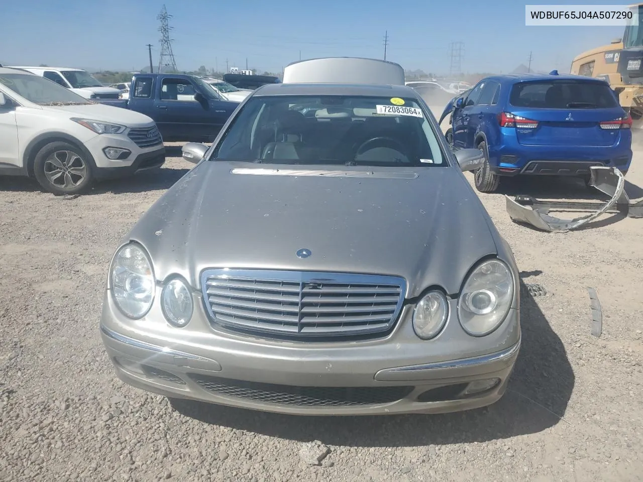 2004 Mercedes-Benz E 320 VIN: WDBUF65J04A507290 Lot: 72083064