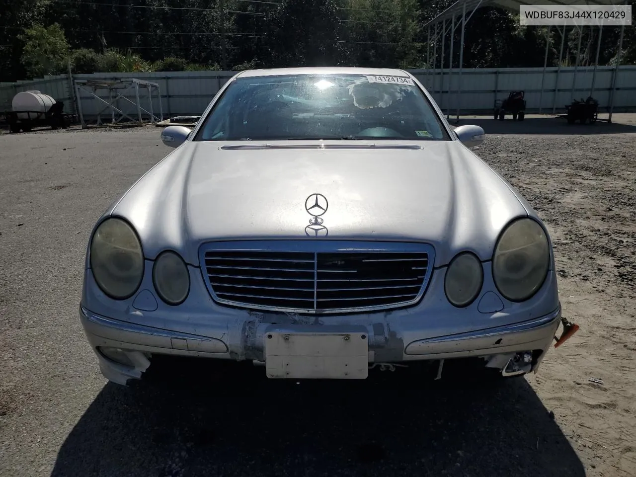 2004 Mercedes-Benz E 500 4Matic VIN: WDBUF83J44X120429 Lot: 74124734