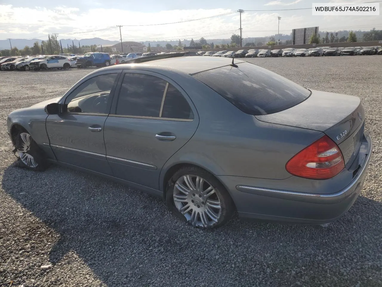 2004 Mercedes-Benz E 320 VIN: WDBUF65J74A502216 Lot: 74127374