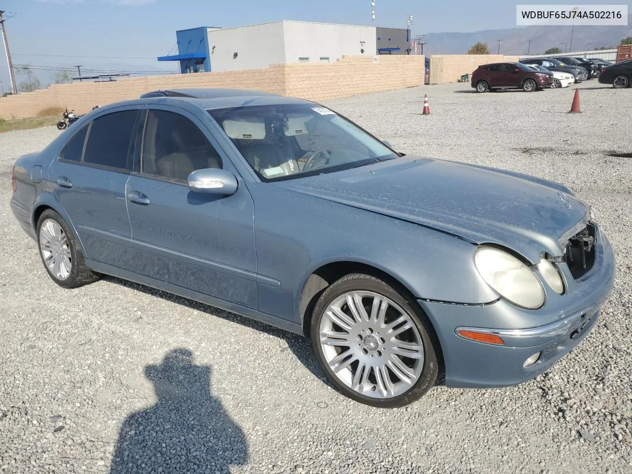 2004 Mercedes-Benz E 320 VIN: WDBUF65J74A502216 Lot: 74127374