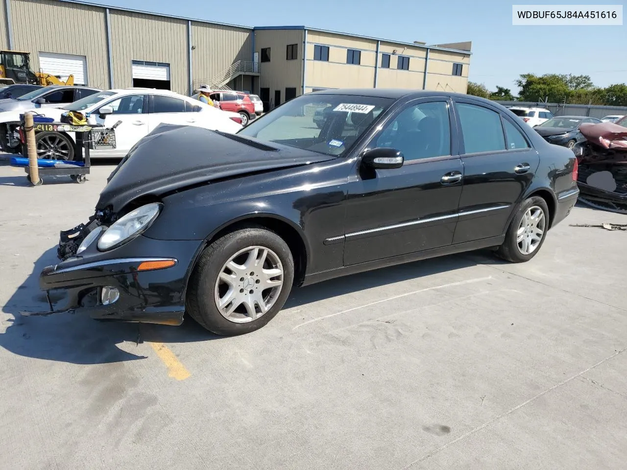 2004 Mercedes-Benz E 320 VIN: WDBUF65J84A451616 Lot: 75448944