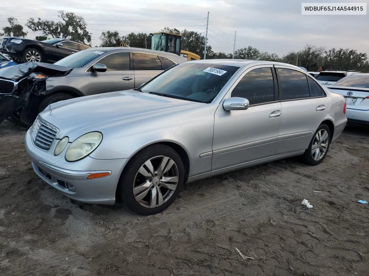 2004 Mercedes-Benz E 320 VIN: WDBUF65J14A544915 Lot: 78081984