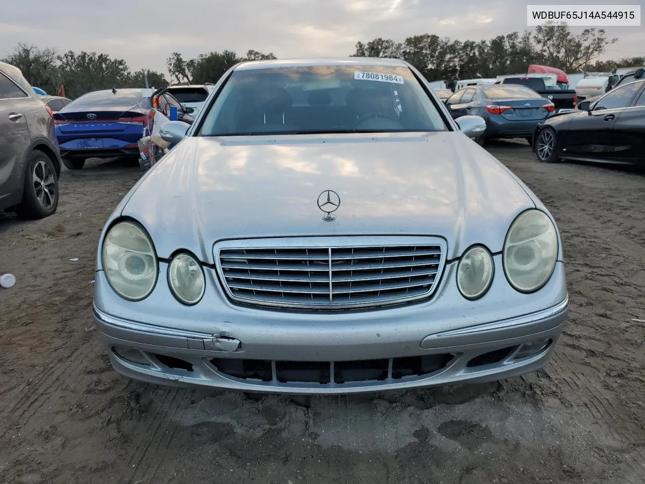 2004 Mercedes-Benz E 320 VIN: WDBUF65J14A544915 Lot: 78081984