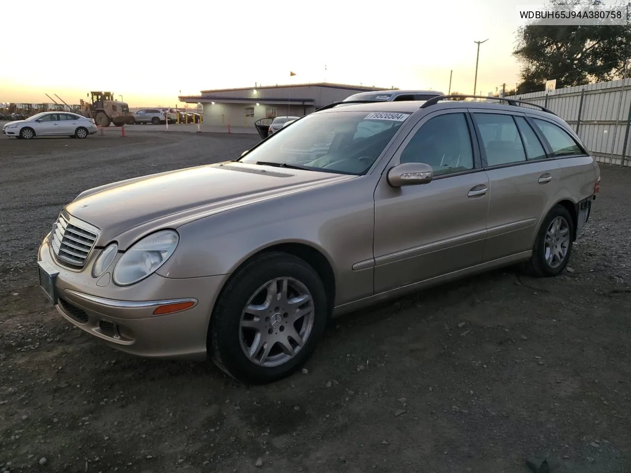 2004 Mercedes-Benz E 320 VIN: WDBUH65J94A380758 Lot: 79520504