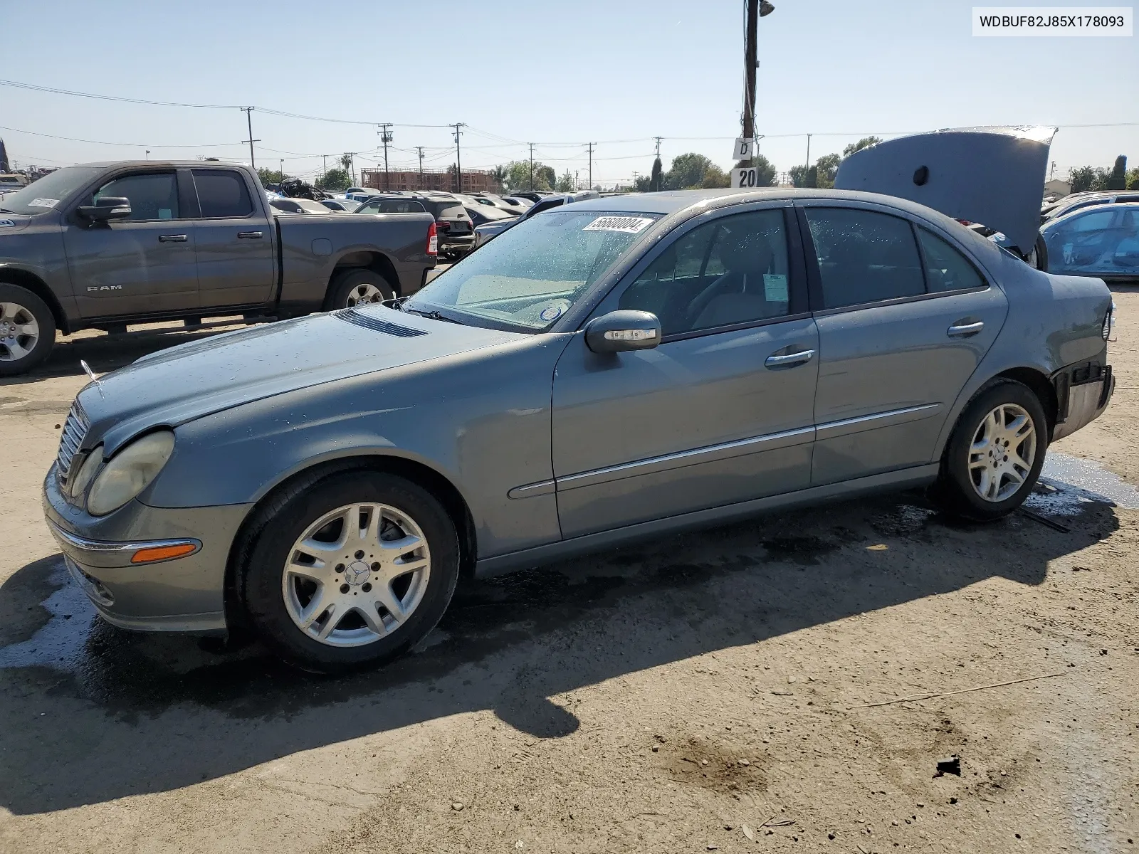 2005 Mercedes-Benz E 320 4Matic VIN: WDBUF82J85X178093 Lot: 56600004