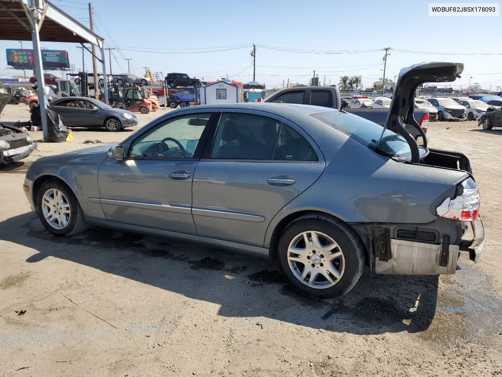 2005 Mercedes-Benz E 320 4Matic VIN: WDBUF82J85X178093 Lot: 56600004