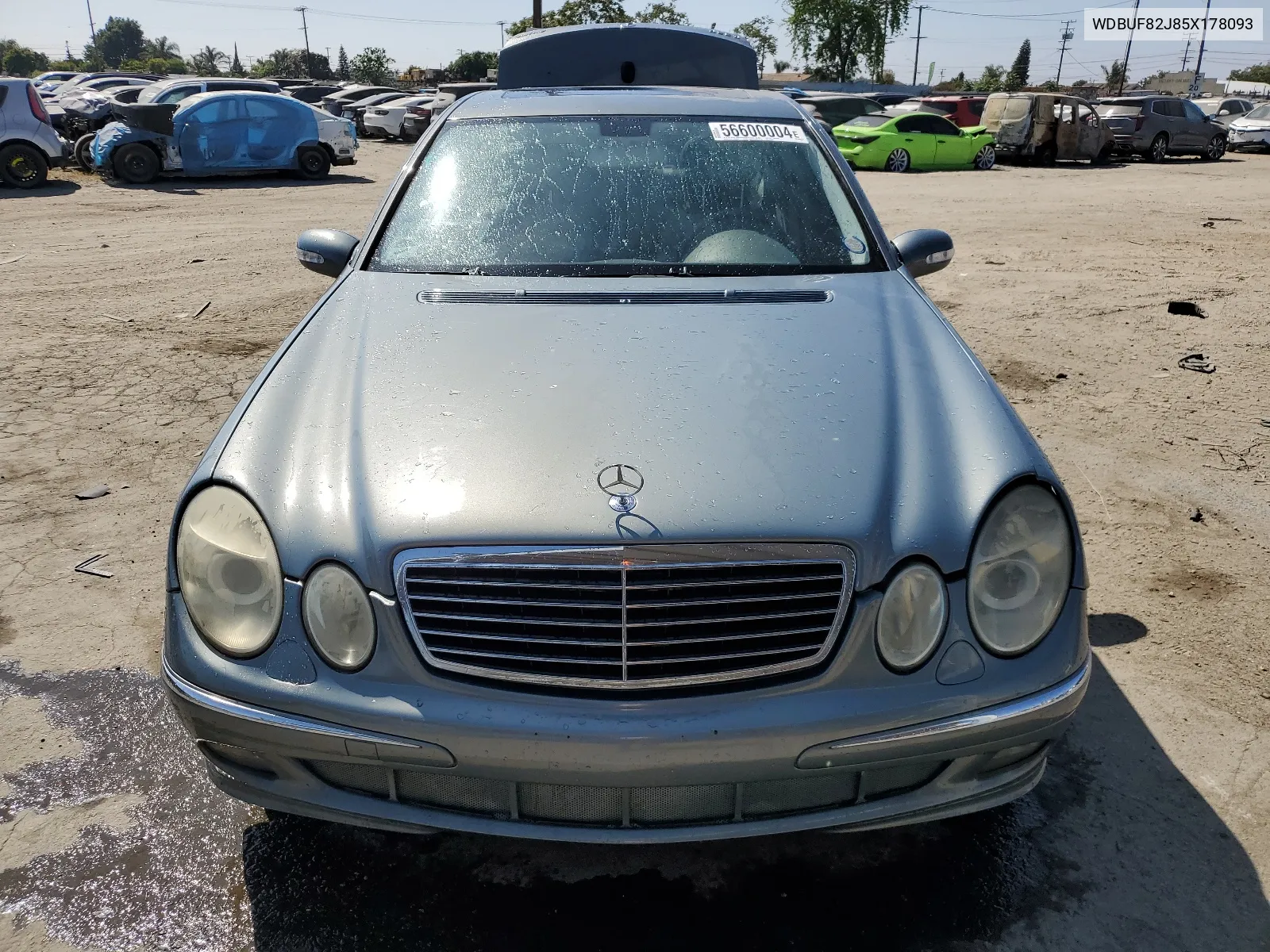 2005 Mercedes-Benz E 320 4Matic VIN: WDBUF82J85X178093 Lot: 56600004