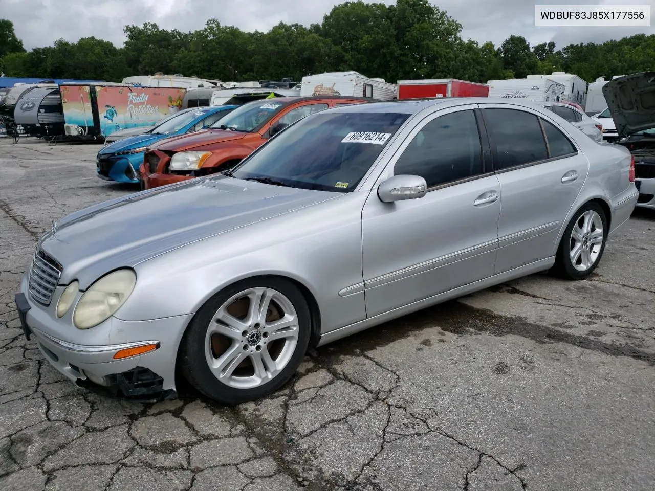 2005 Mercedes-Benz E 500 4Matic VIN: WDBUF83J85X177556 Lot: 60916214