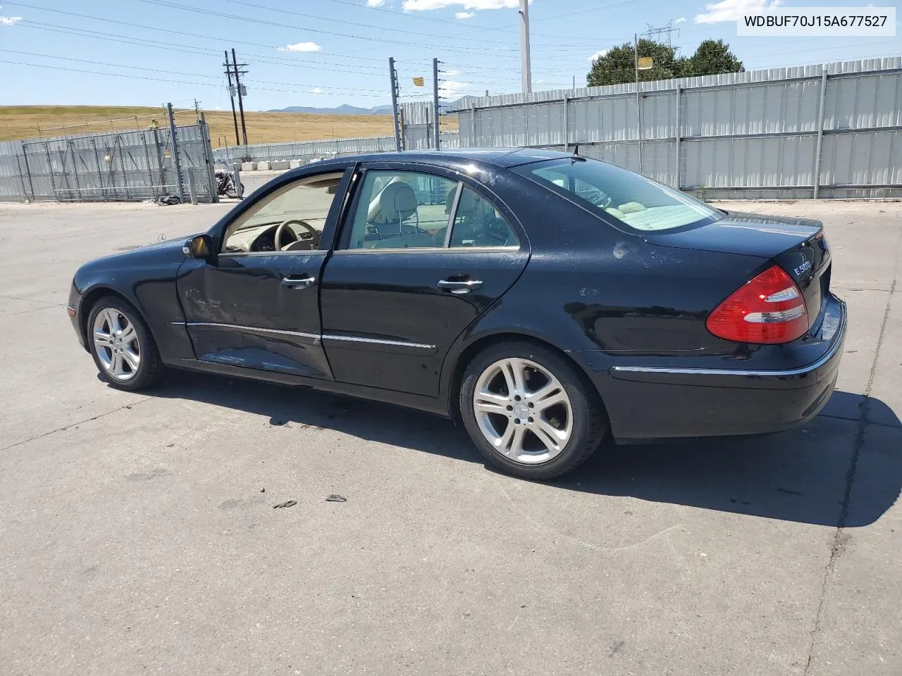 2005 Mercedes-Benz E 500 VIN: WDBUF70J15A677527 Lot: 64854004