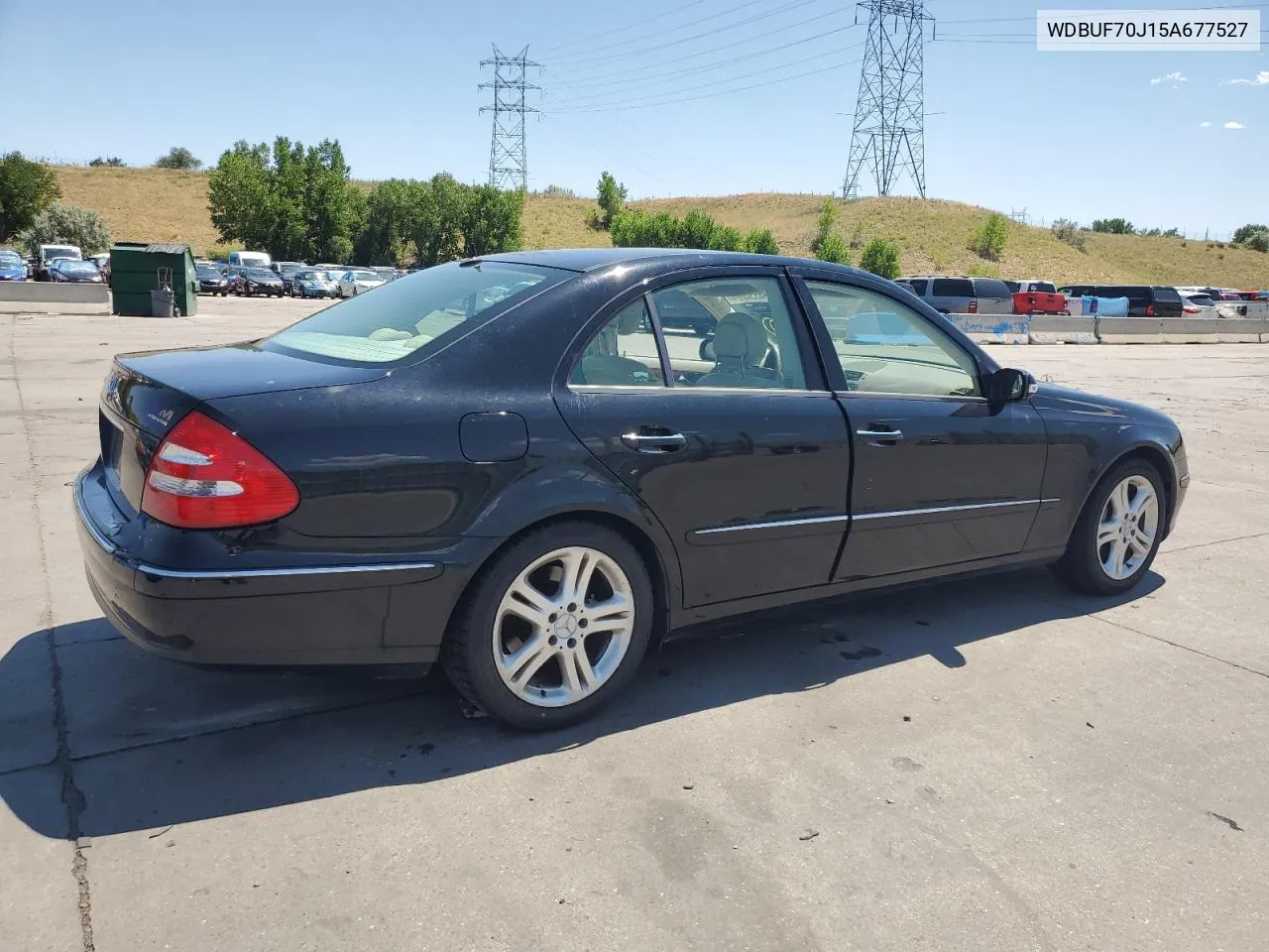 2005 Mercedes-Benz E 500 VIN: WDBUF70J15A677527 Lot: 64854004