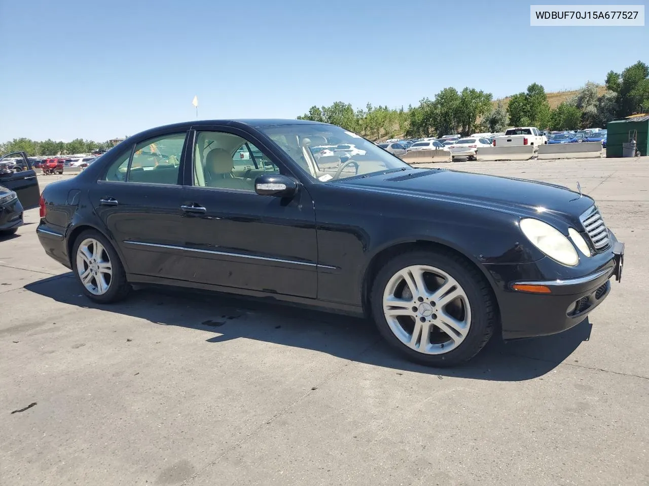 2005 Mercedes-Benz E 500 VIN: WDBUF70J15A677527 Lot: 64854004