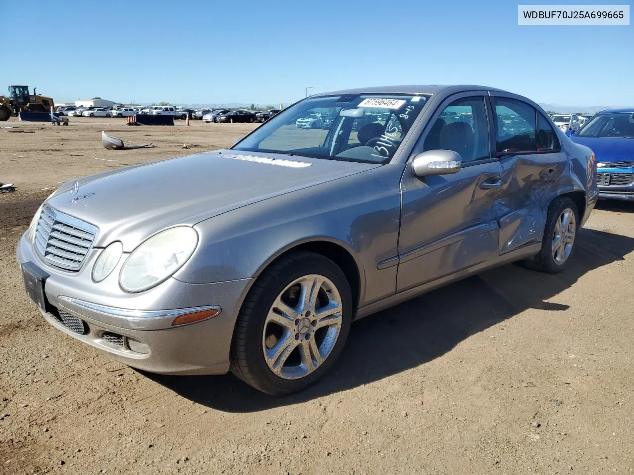 2005 Mercedes-Benz E 500 VIN: WDBUF70J25A699665 Lot: 67596464