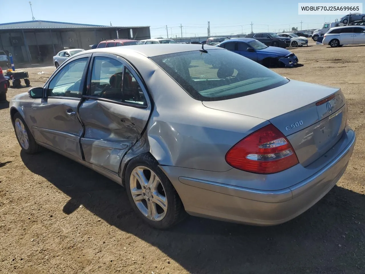 2005 Mercedes-Benz E 500 VIN: WDBUF70J25A699665 Lot: 67596464