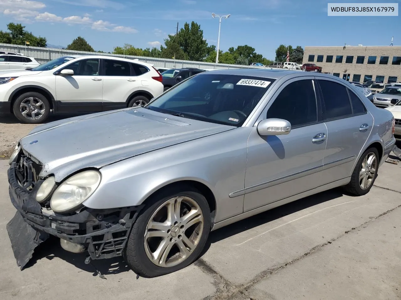 2005 Mercedes-Benz E 500 4Matic VIN: WDBUF83J85X167979 Lot: 69337474