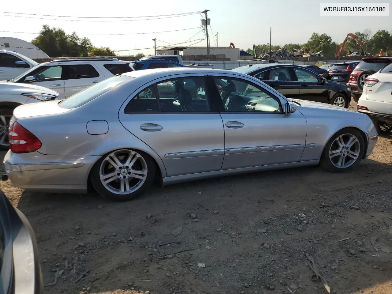 2005 Mercedes-Benz E 500 4Matic VIN: WDBUF83J15X166186 Lot: 70087504