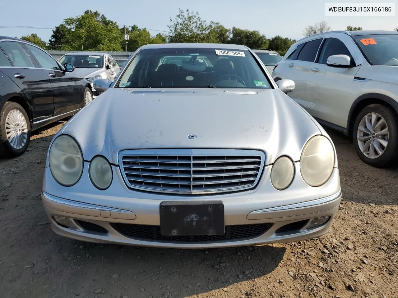 2005 Mercedes-Benz E 500 4Matic VIN: WDBUF83J15X166186 Lot: 70087504