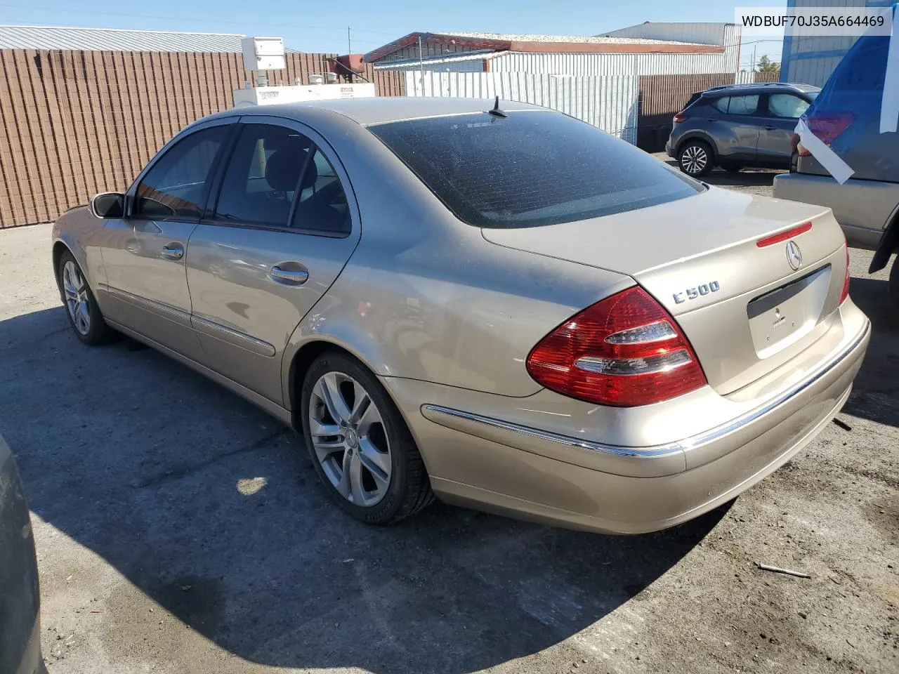 2005 Mercedes-Benz E 500 VIN: WDBUF70J35A664469 Lot: 71213184