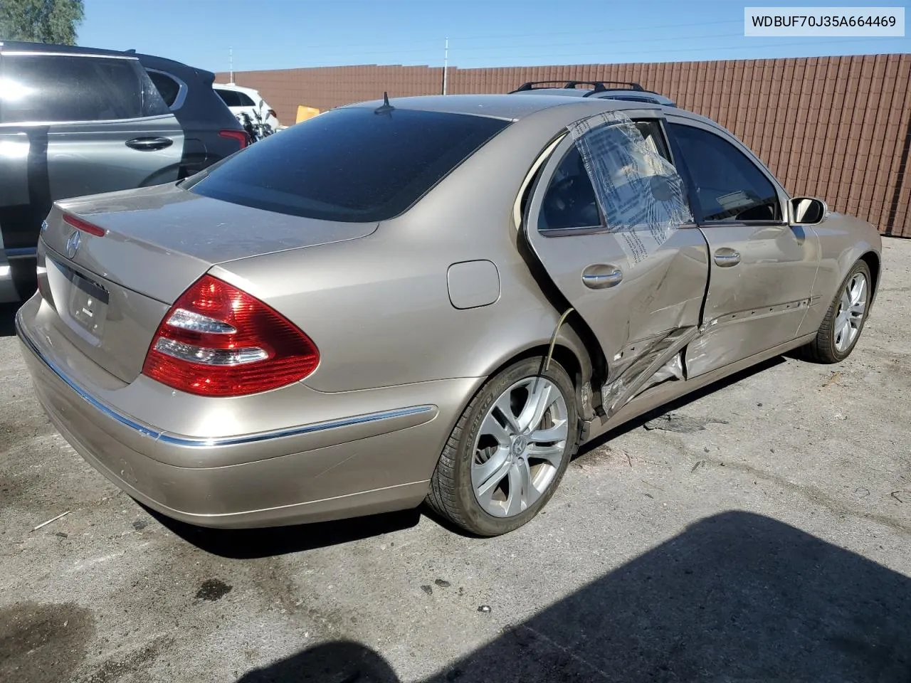 2005 Mercedes-Benz E 500 VIN: WDBUF70J35A664469 Lot: 71213184