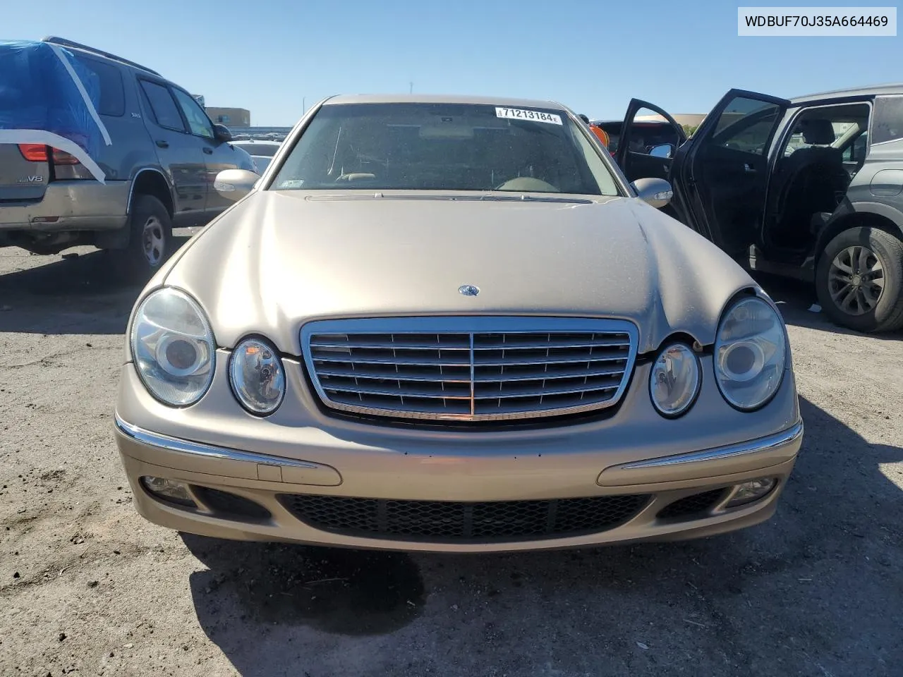 2005 Mercedes-Benz E 500 VIN: WDBUF70J35A664469 Lot: 71213184