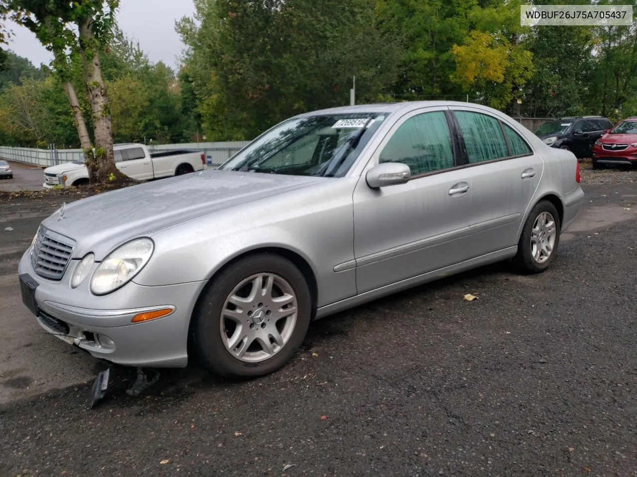 2005 Mercedes-Benz E 320 Cdi VIN: WDBUF26J75A705437 Lot: 72695164