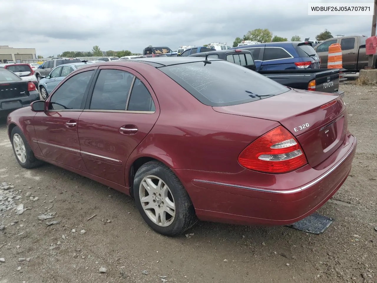 2005 Mercedes-Benz E 320 Cdi VIN: WDBUF26J05A707871 Lot: 72713464