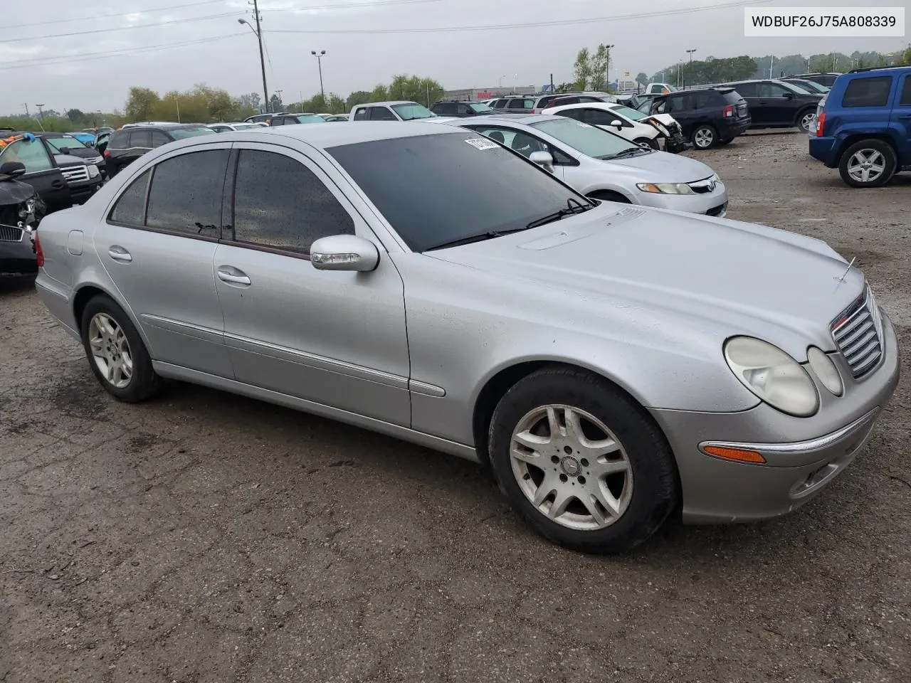 2005 Mercedes-Benz E 320 Cdi VIN: WDBUF26J75A808339 Lot: 72713694