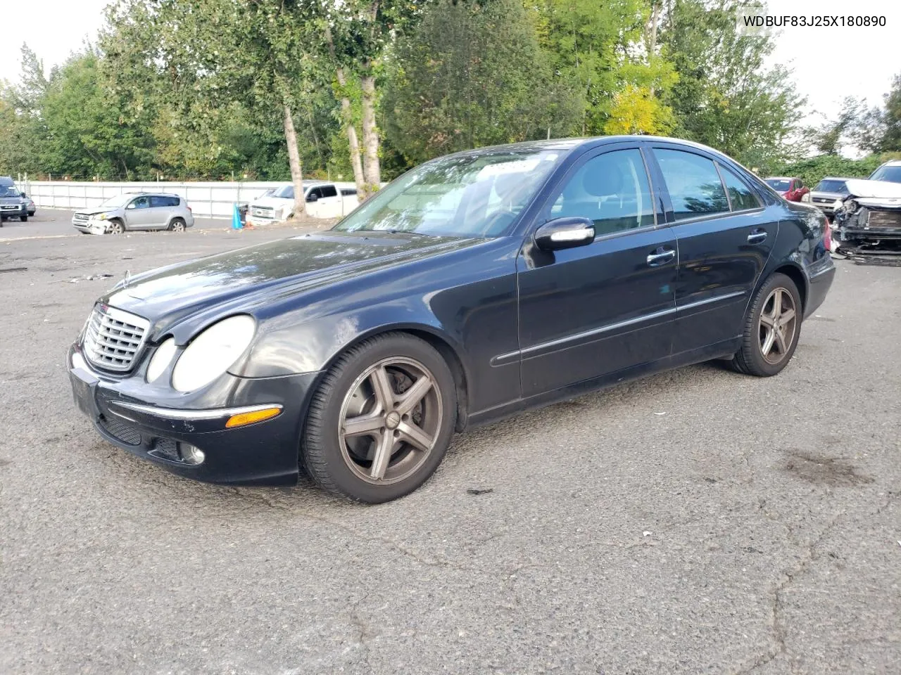 2005 Mercedes-Benz E 500 4Matic VIN: WDBUF83J25X180890 Lot: 72943454