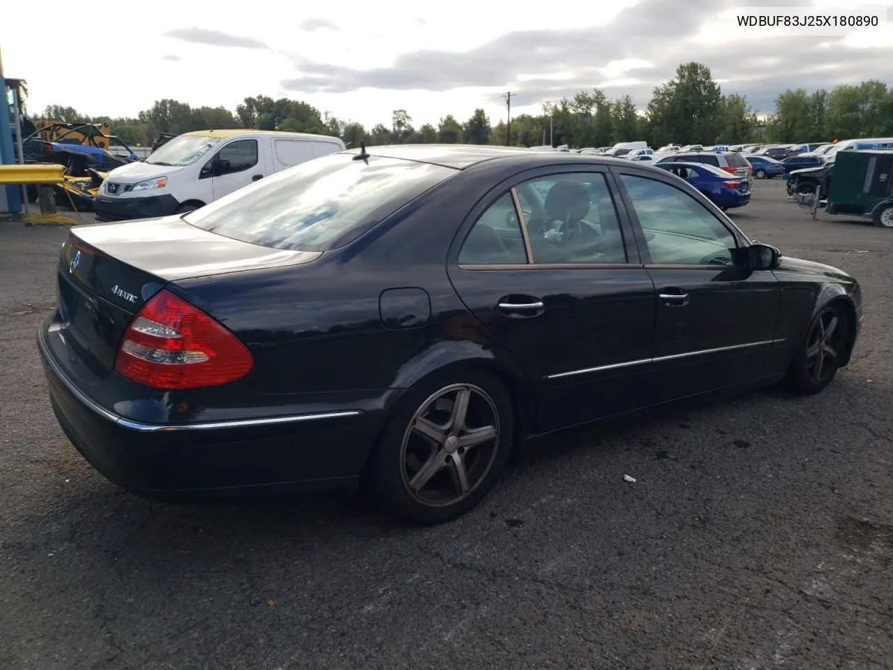 2005 Mercedes-Benz E 500 4Matic VIN: WDBUF83J25X180890 Lot: 72943454