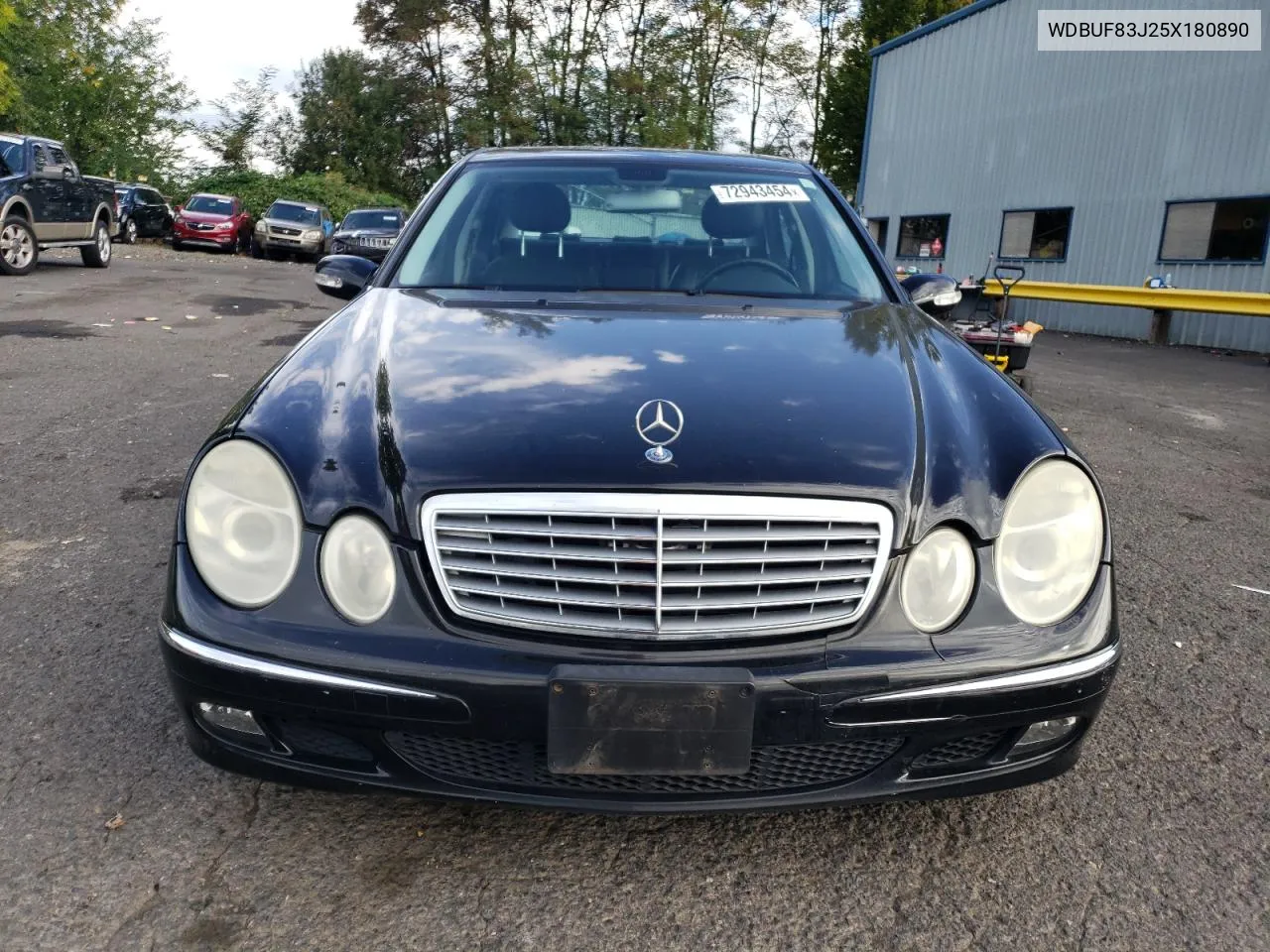 2005 Mercedes-Benz E 500 4Matic VIN: WDBUF83J25X180890 Lot: 72943454