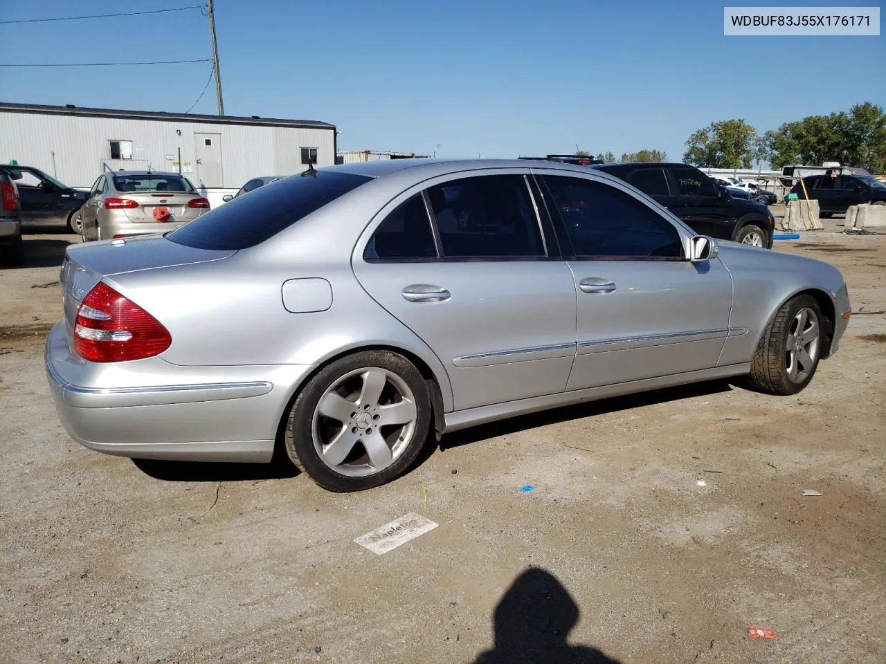 2005 Mercedes-Benz E 500 4Matic VIN: WDBUF83J55X176171 Lot: 73028154