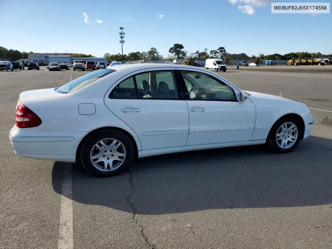 2005 Mercedes-Benz E 320 4Matic VIN: WDBUF82J65X174558 Lot: 74822954