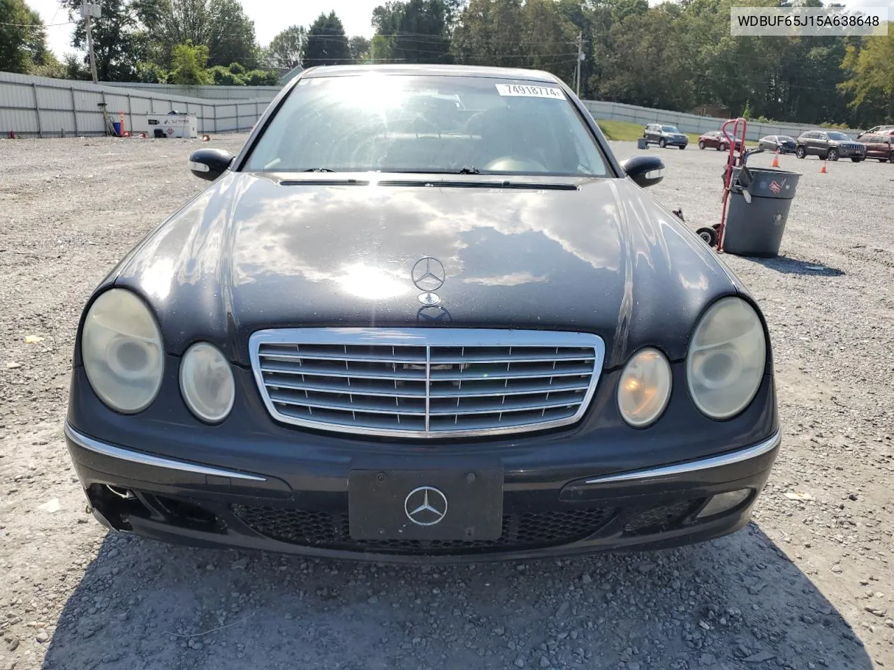 2005 Mercedes-Benz E 320 VIN: WDBUF65J15A638648 Lot: 74918774