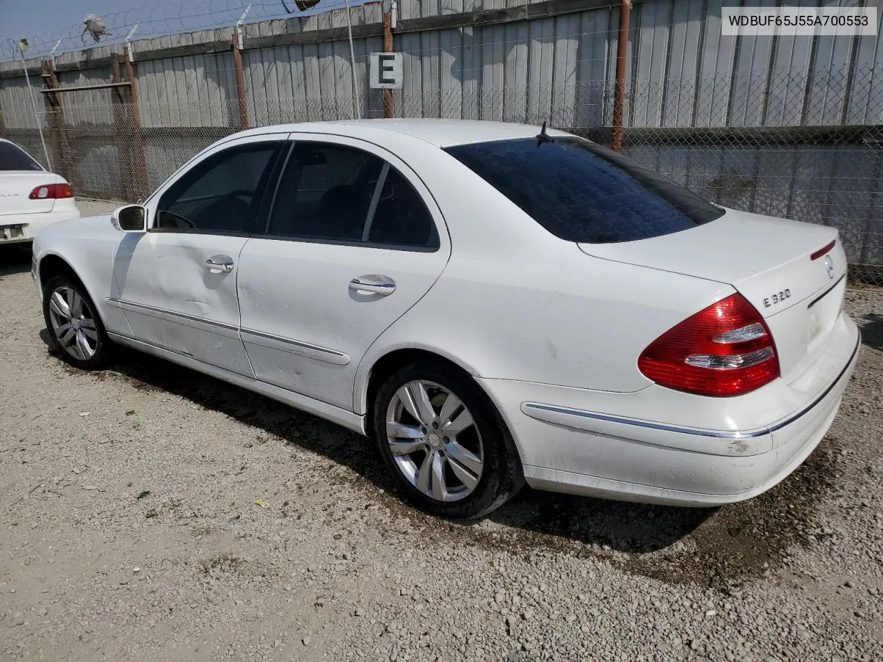 2005 Mercedes-Benz E 320 VIN: WDBUF65J55A700553 Lot: 75567464