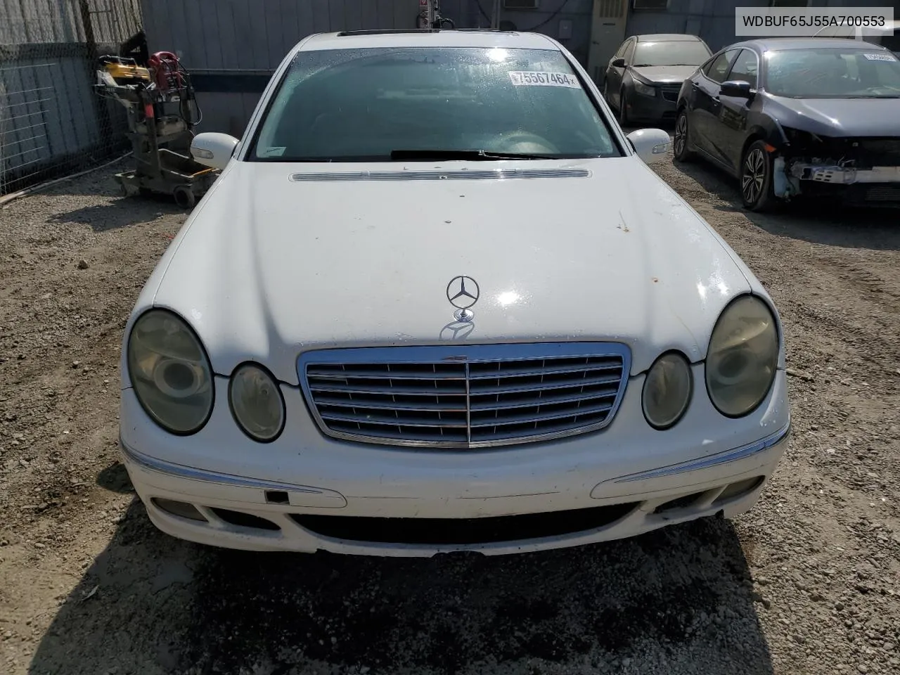 2005 Mercedes-Benz E 320 VIN: WDBUF65J55A700553 Lot: 75567464