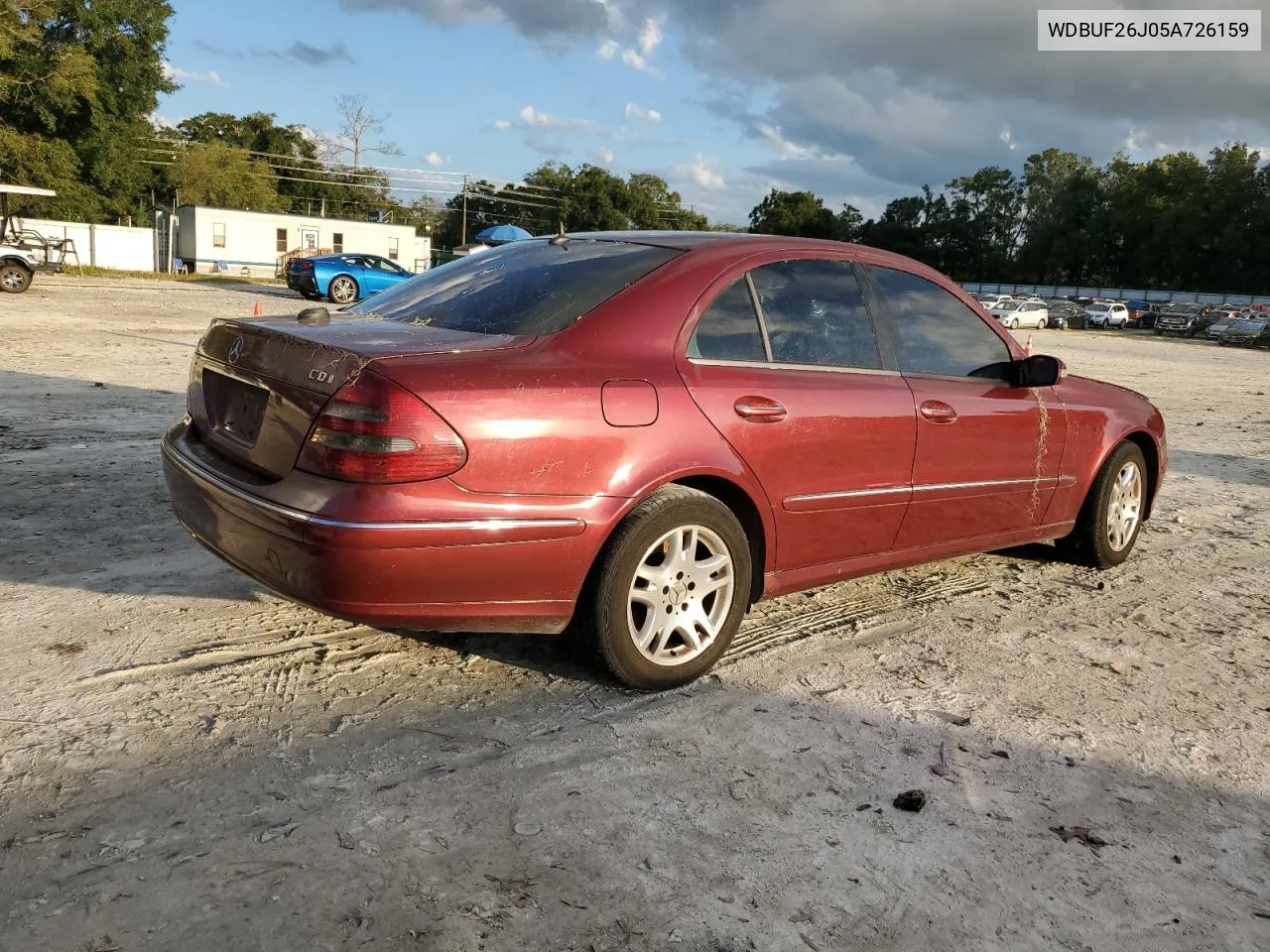 2005 Mercedes-Benz E 320 Cdi VIN: WDBUF26J05A726159 Lot: 76094414