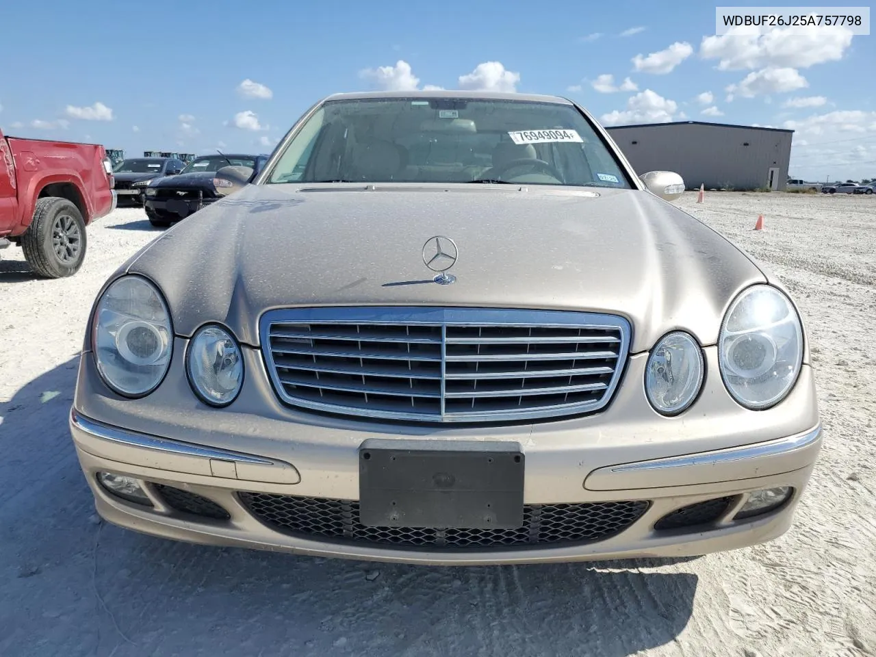 2005 Mercedes-Benz E 320 Cdi VIN: WDBUF26J25A757798 Lot: 76949094