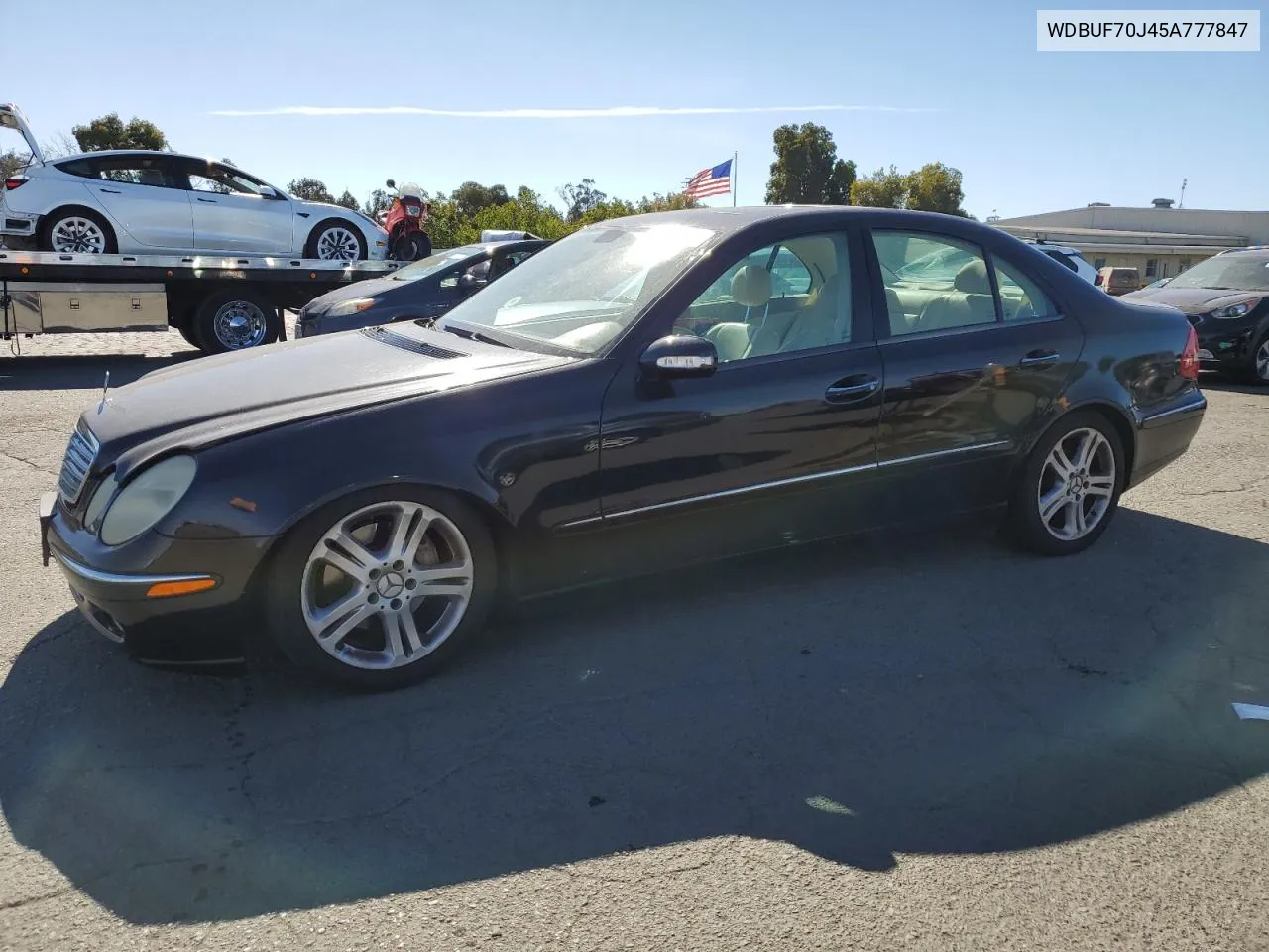 2005 Mercedes-Benz E 500 VIN: WDBUF70J45A777847 Lot: 77399714